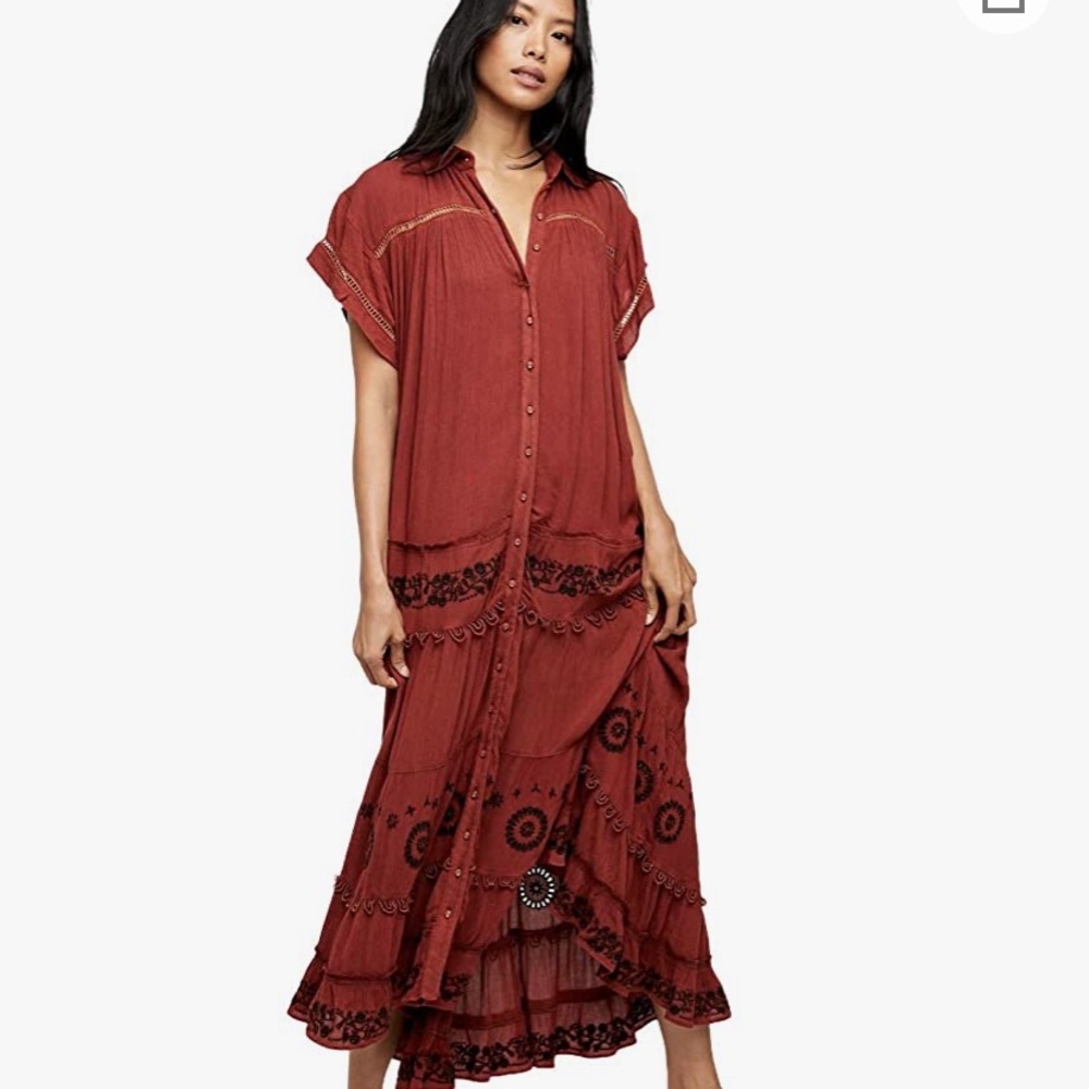 Free People Women's Pretty Cozy Maxi Dress